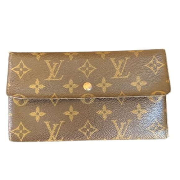Vintage Louis Vuitton Porte Tresor Monogram Wallet - Picture 1 of 8